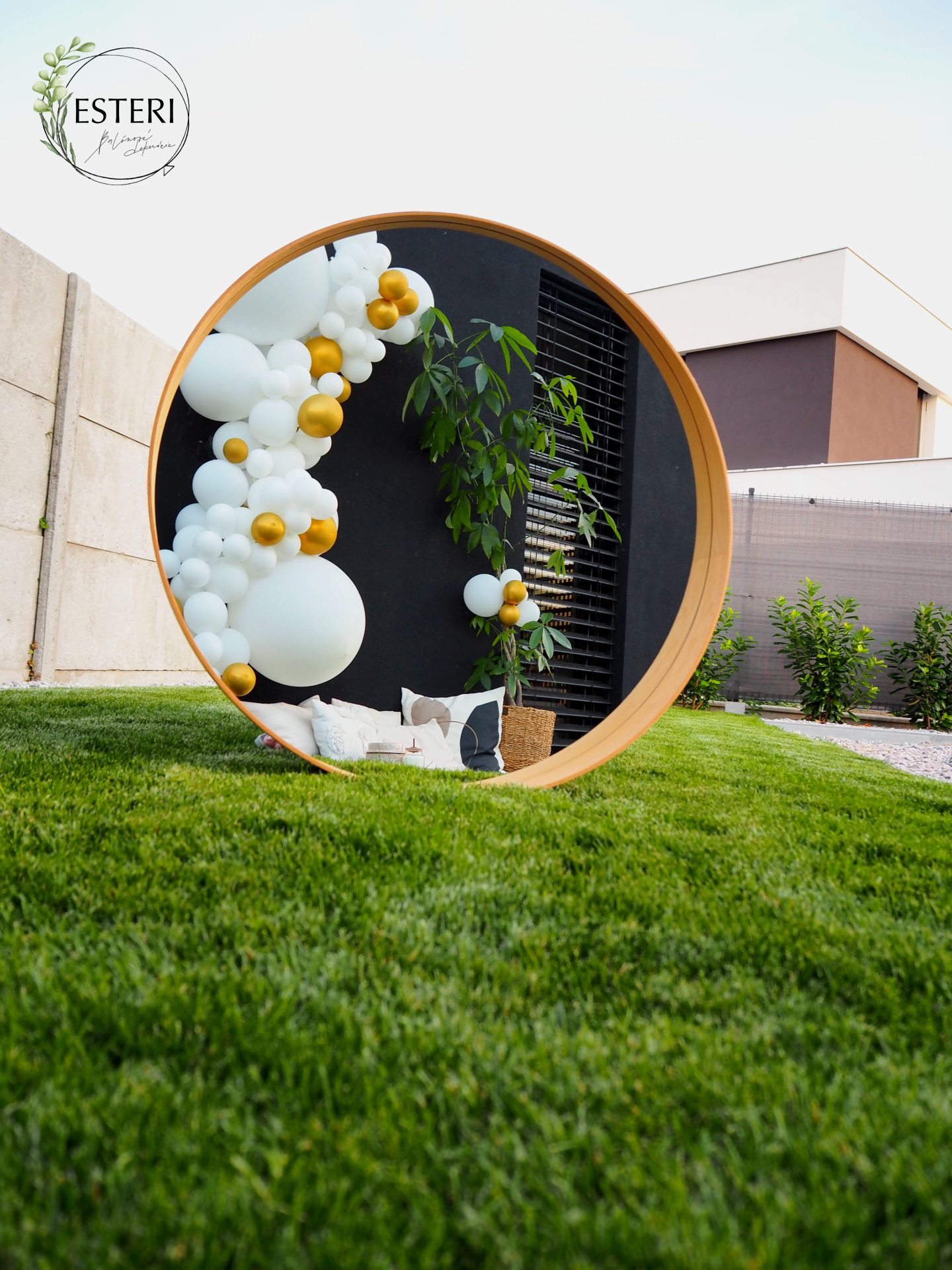 Luxury Balónová výzdoba / girlanda / sada / set / dekorácia / obluk / brána Esteri