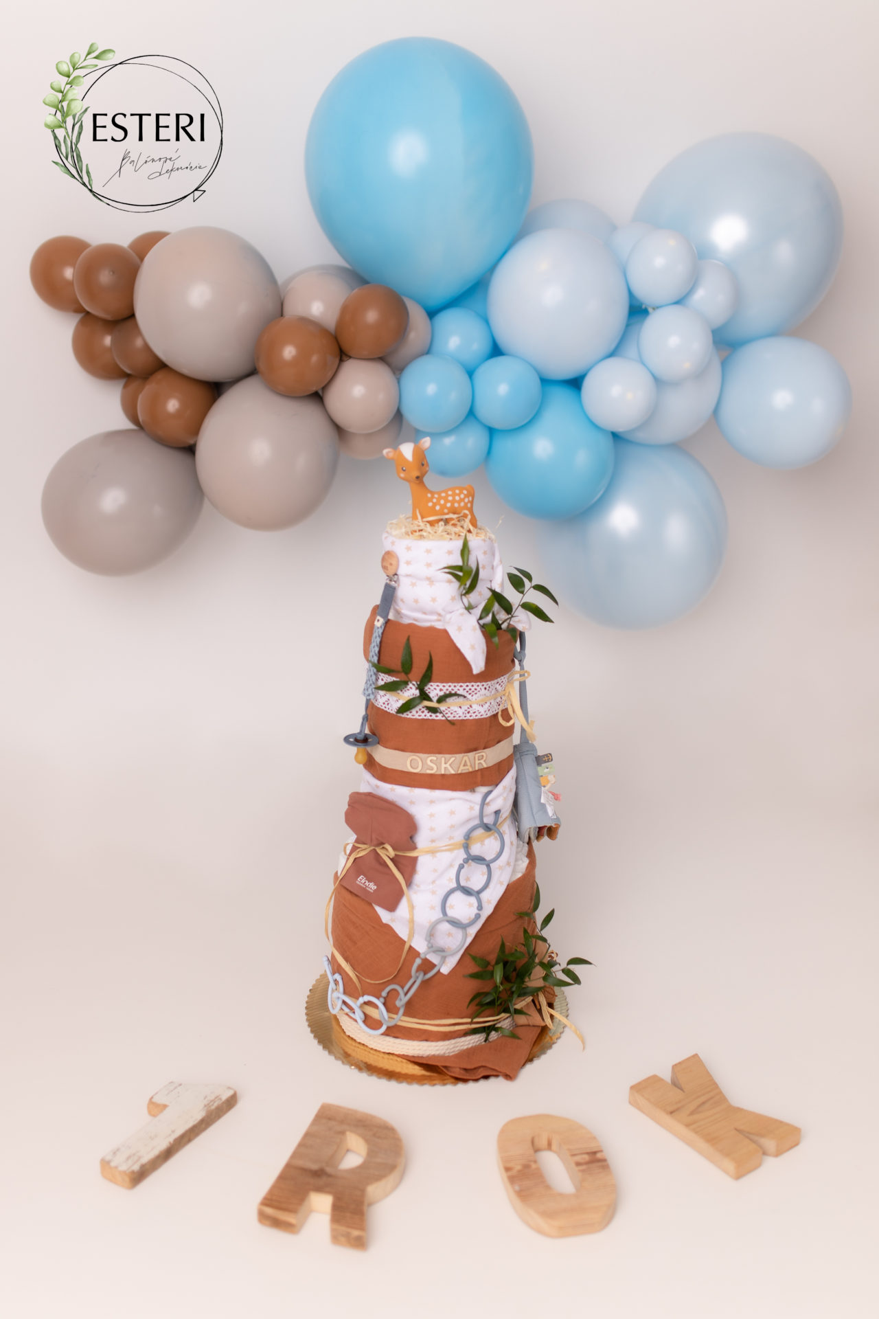 Teddybear balónová girlanda – Obrázok 3