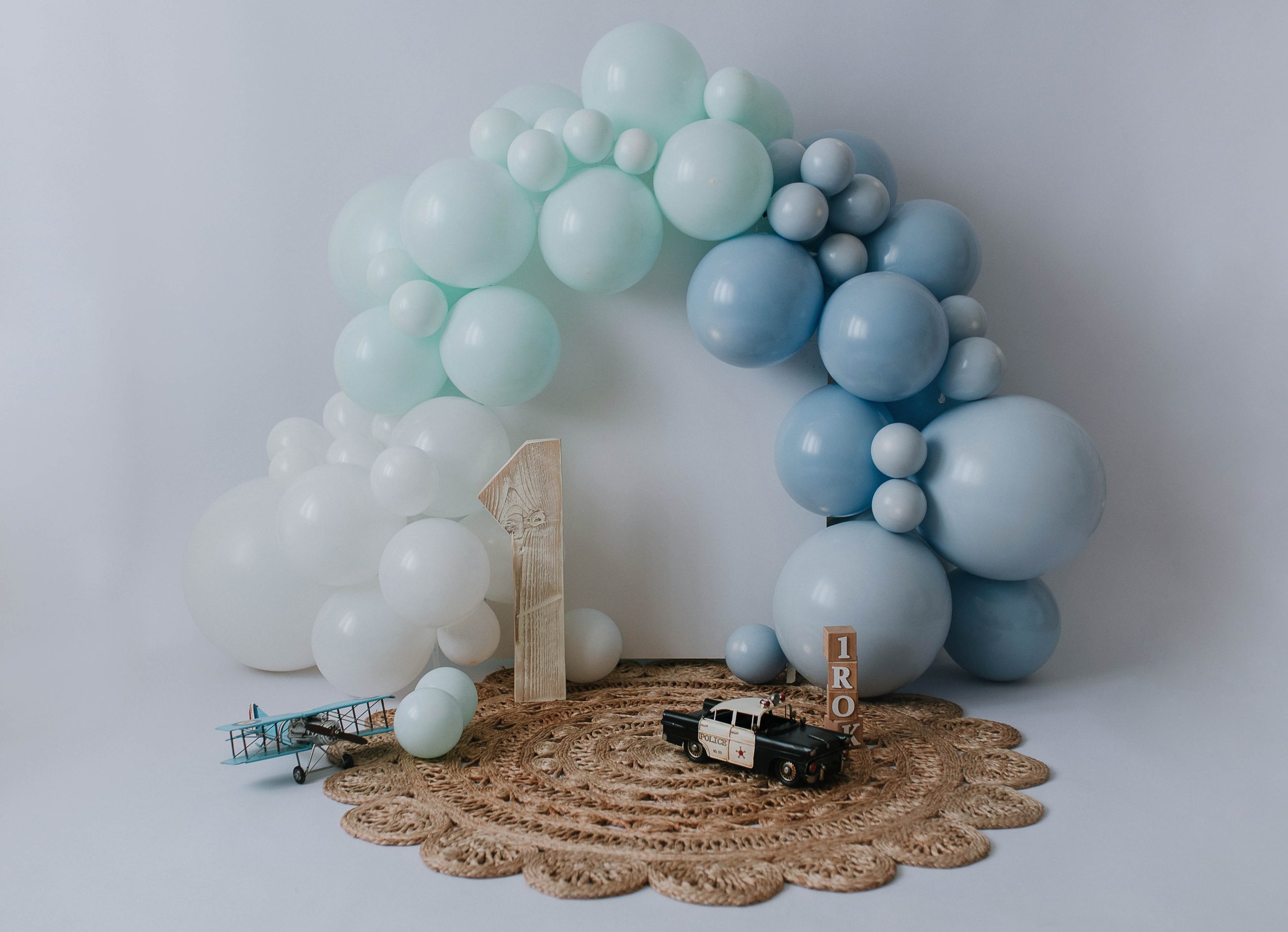 Cool Blue balónová girlanda – Obrázok 3