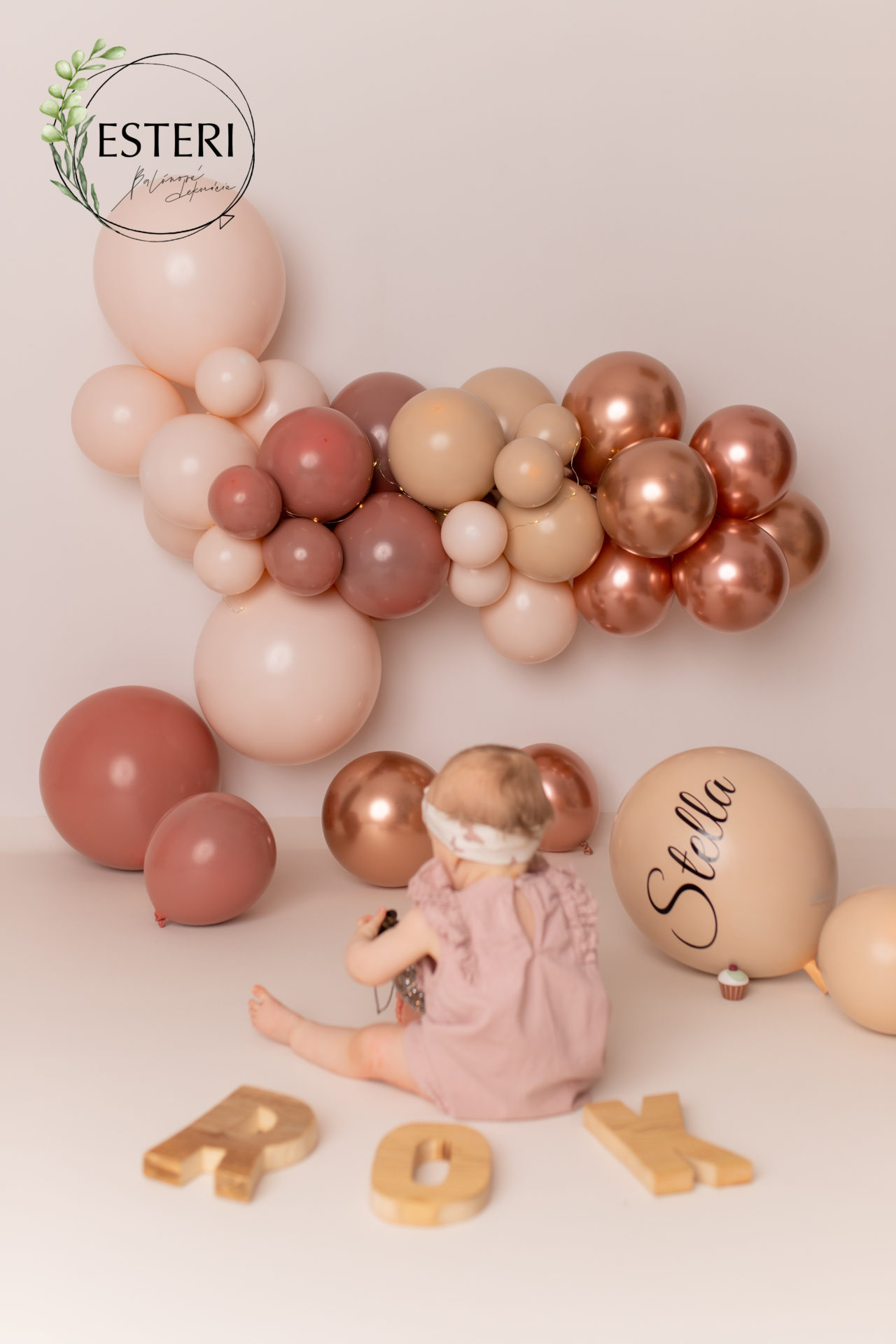 Boho balónová girlanda – Obrázok 4